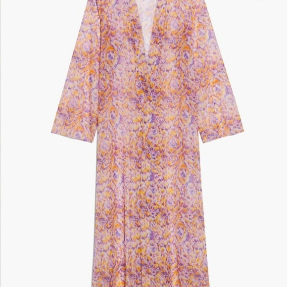 Savage X Fenty Cyber Cat Long Robe Three Piece Set - Picture 4 of 15